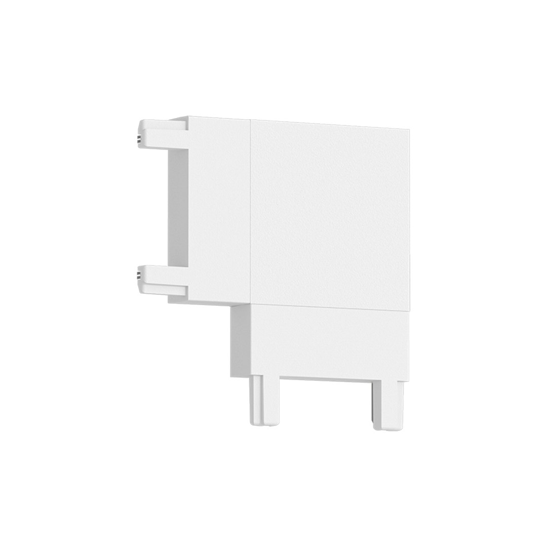 Milagro Slim Magnetic Track Biały Łącznik Szyn L ML2218