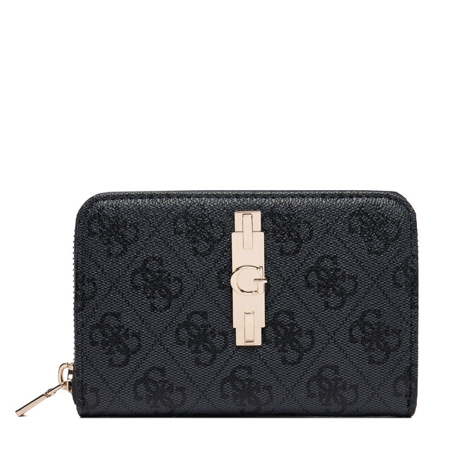 Portfel Guess Yvonne Logo Slg SWSG23 78140 Szary ciemny