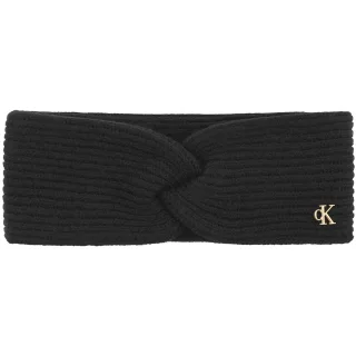 Opaska na głowę CK Metal Wool Twist Headband Black LV04F8039G UB1 (CK749-a) Calvin Klein