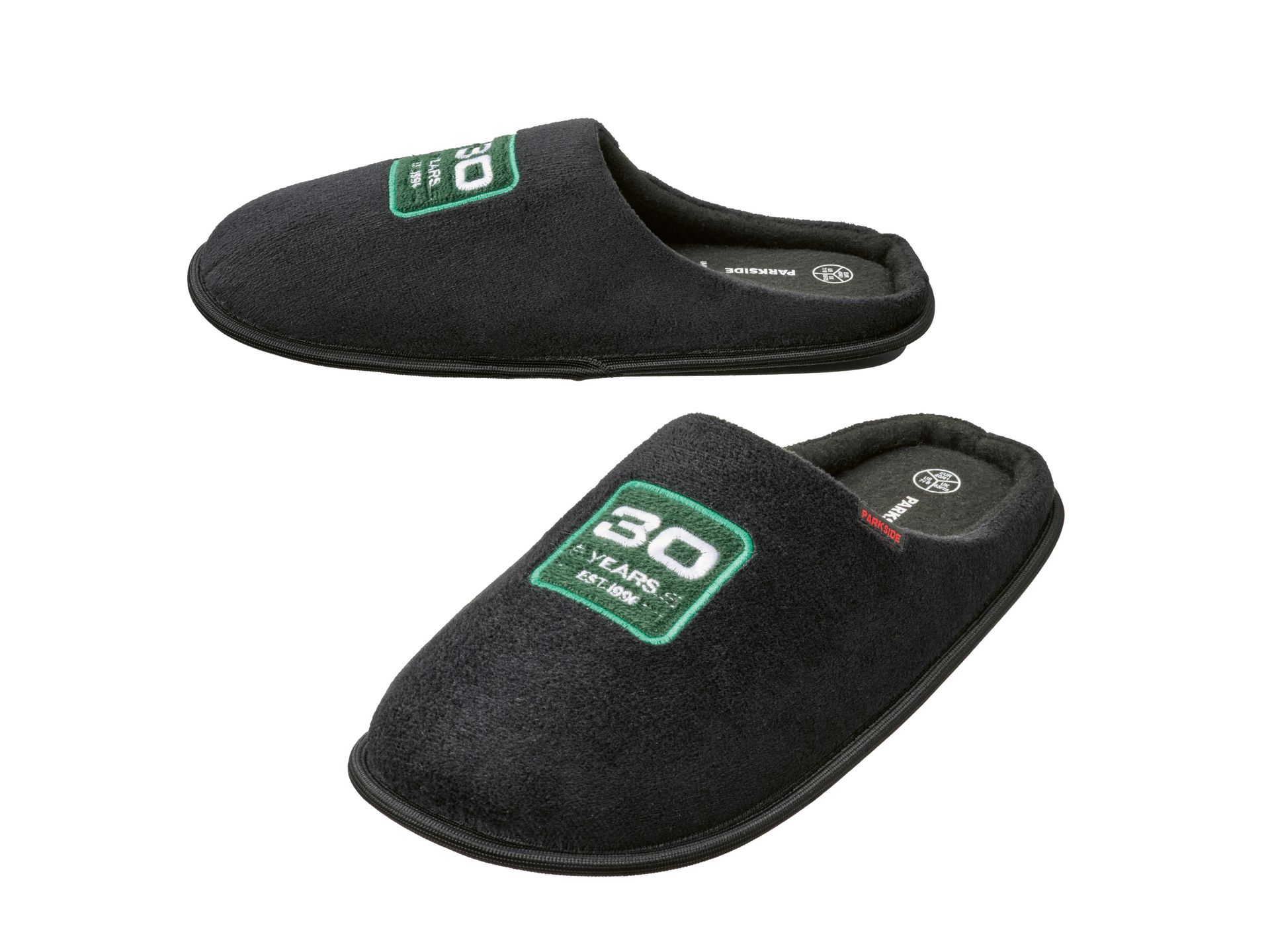 PARKSIDE® Kapcie męskie Fan Edition (Czarny, 40/41)