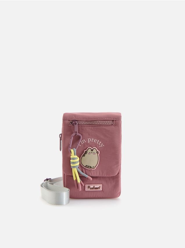 Reserved - Saszetka Pusheen - różowy