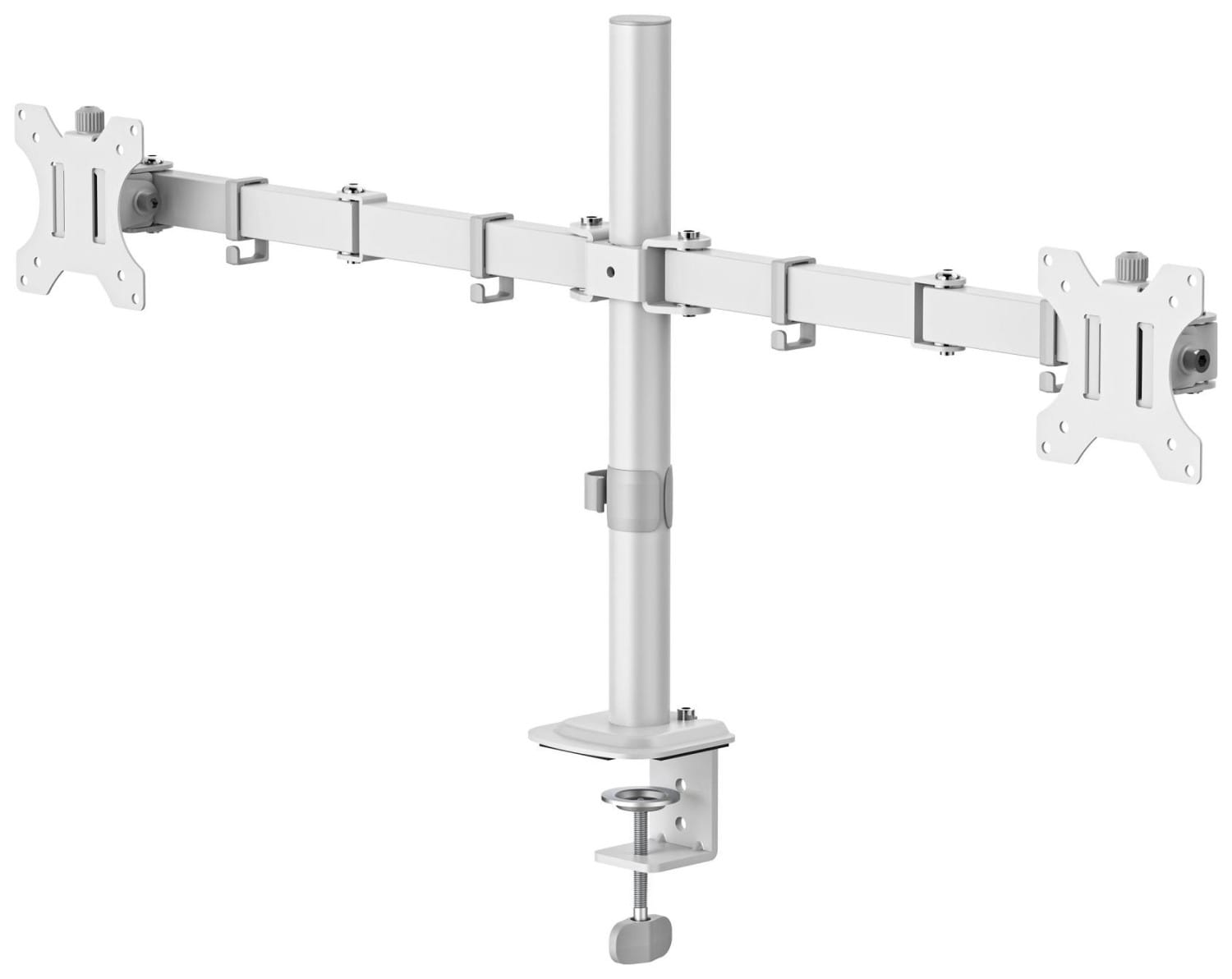 Hama 220904 uchwyt do monitora 2 ramiona 13''-35'' biały