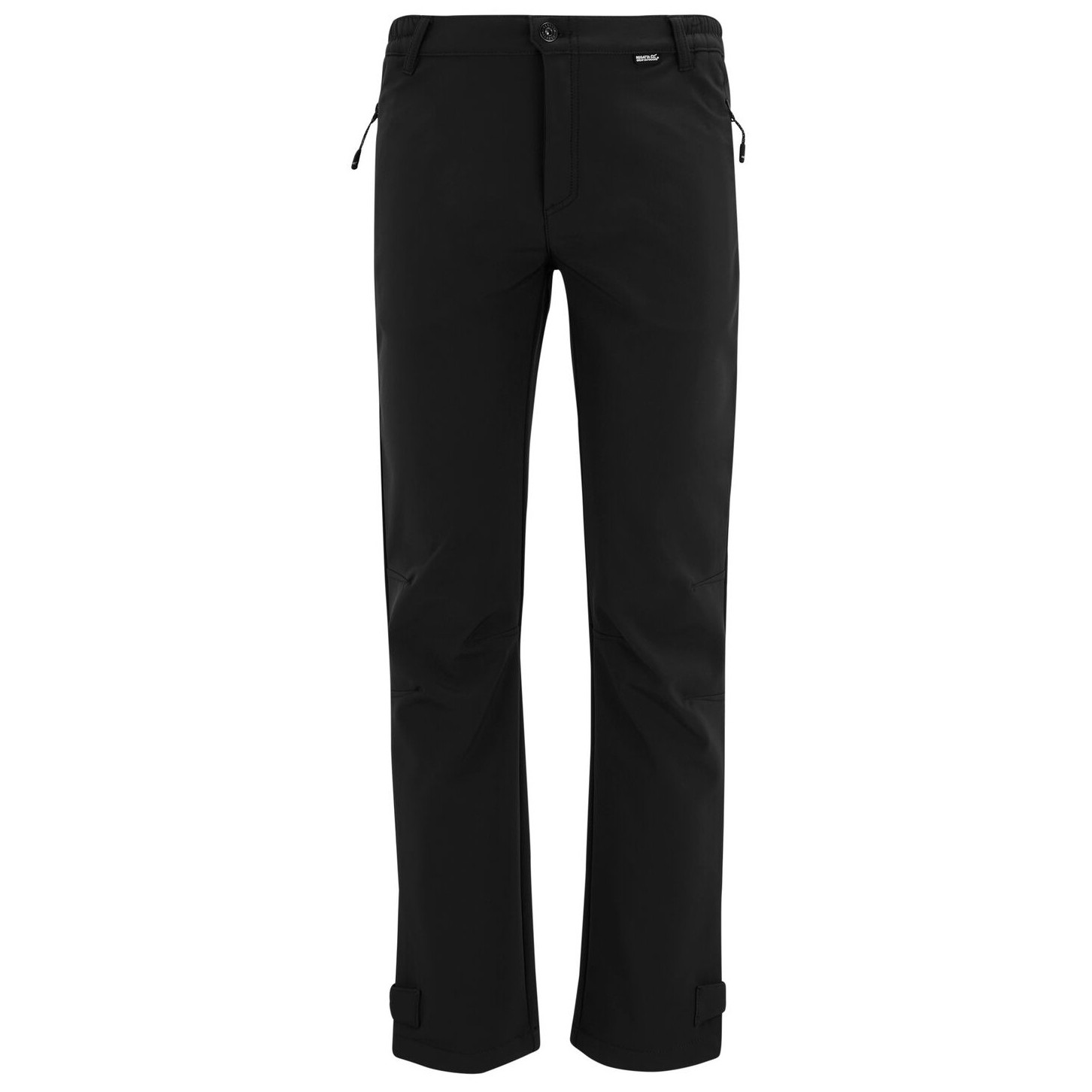 Męskie spodnie softshellowe Regatta Geo Softshell Trousers Rozmiar: M-L / Długość spodni: short / Kolor: czarny