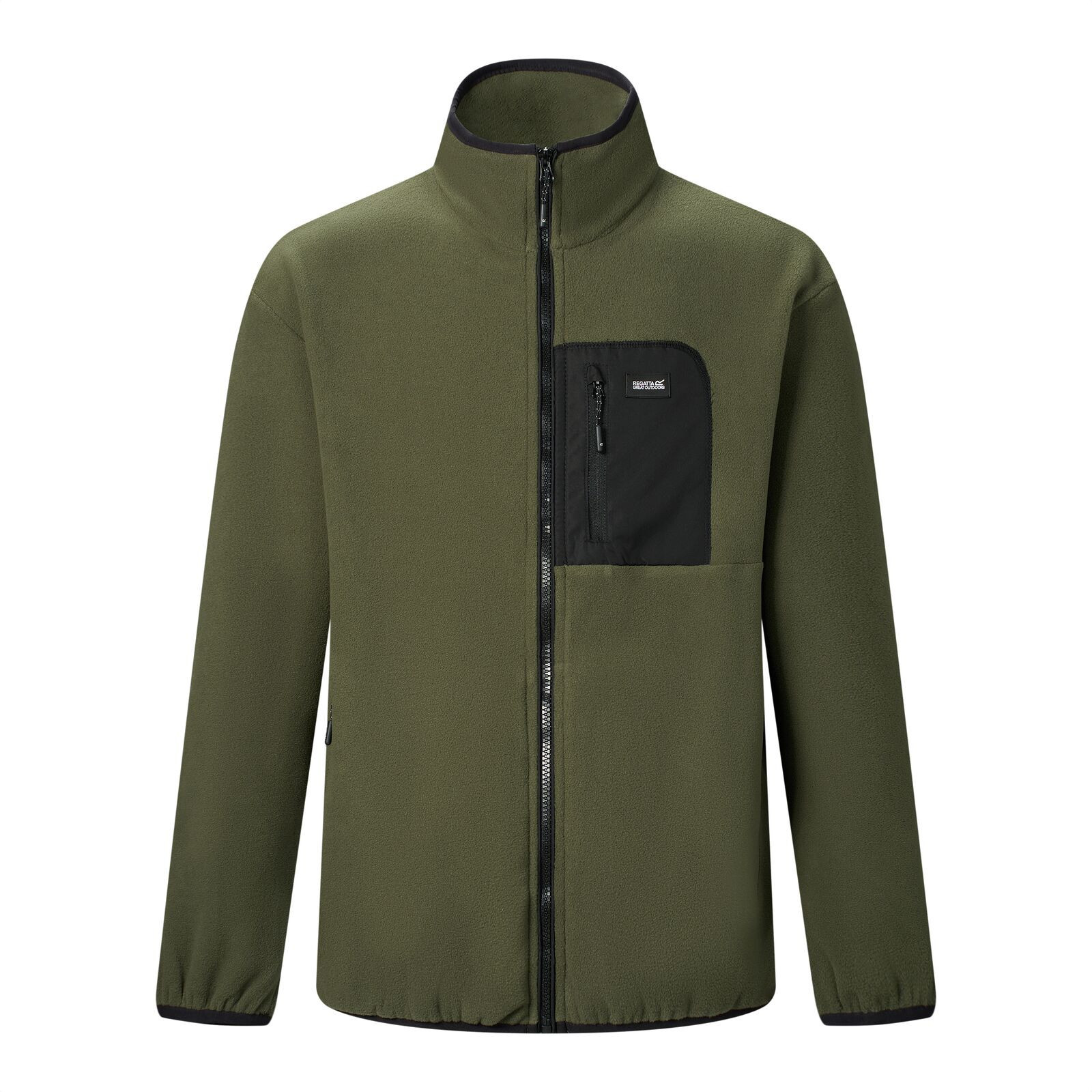Bluza męska Regatta Frankie Full Zip Fleece Rozmiar: L / Kolor: khaki