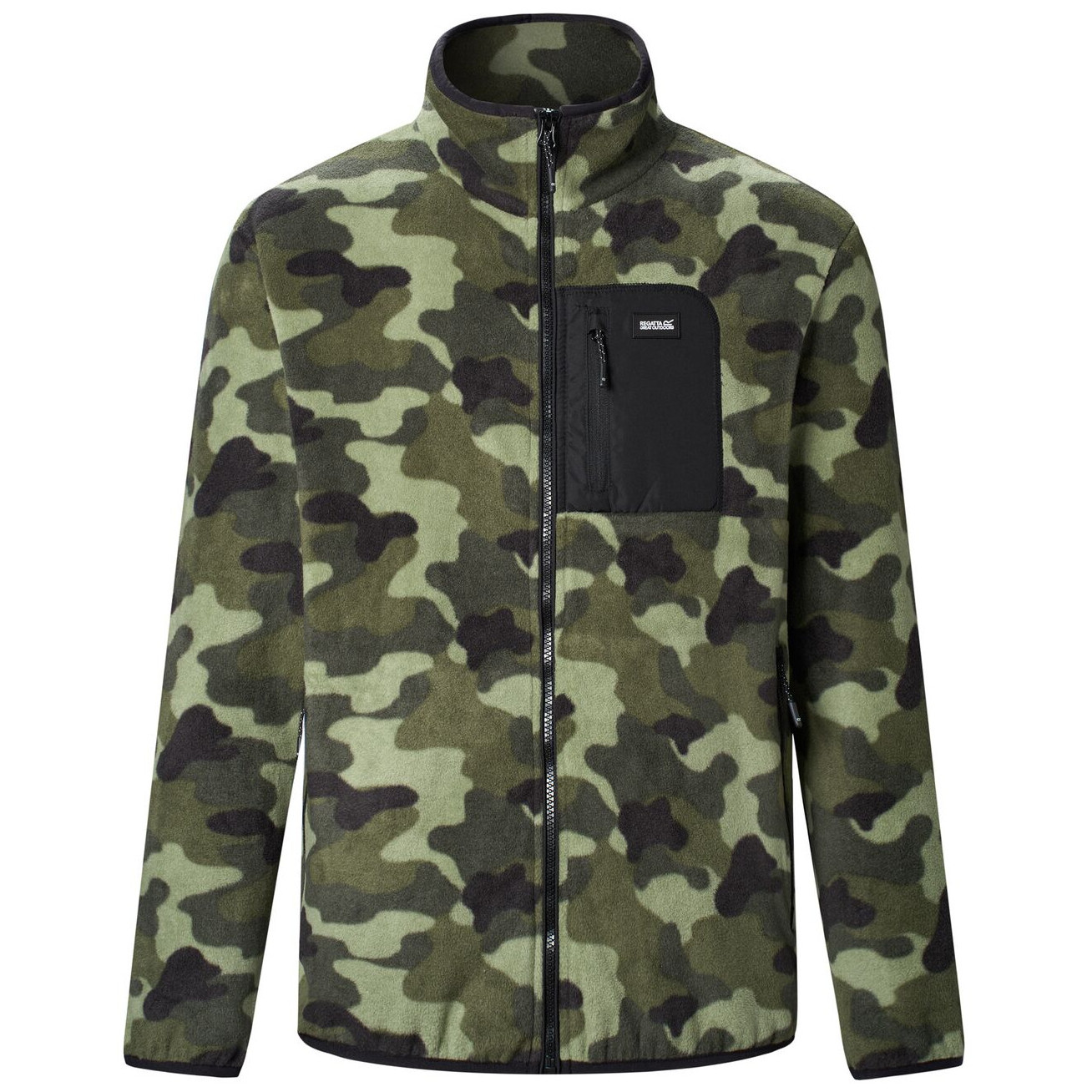 Bluza męska Regatta Frankie Full Zip Fleece Rozmiar: L / Kolor: maskujący