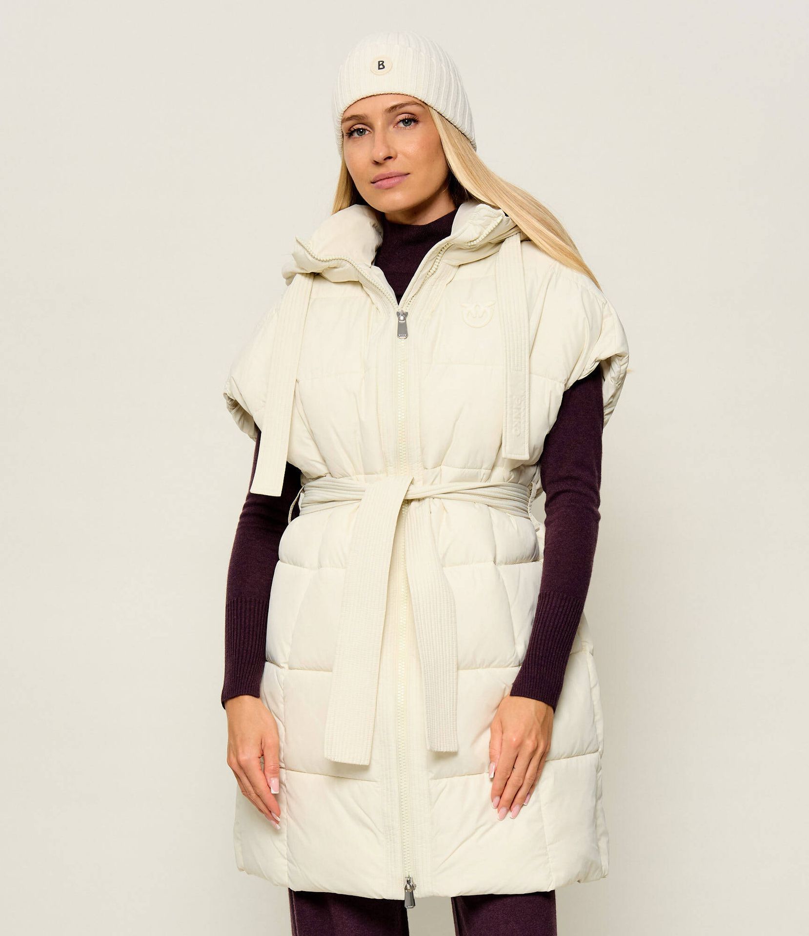 Pinko Bezrękawnik/ kurtka Datura Regular Fit