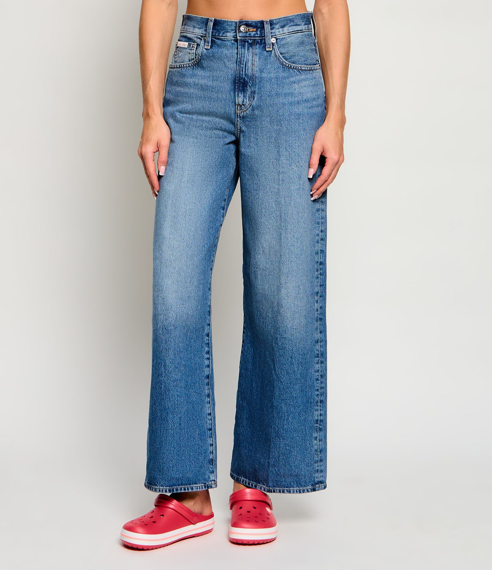 Calvin Klein Jeans Jeansy Aged Sapphire Relaxed fit