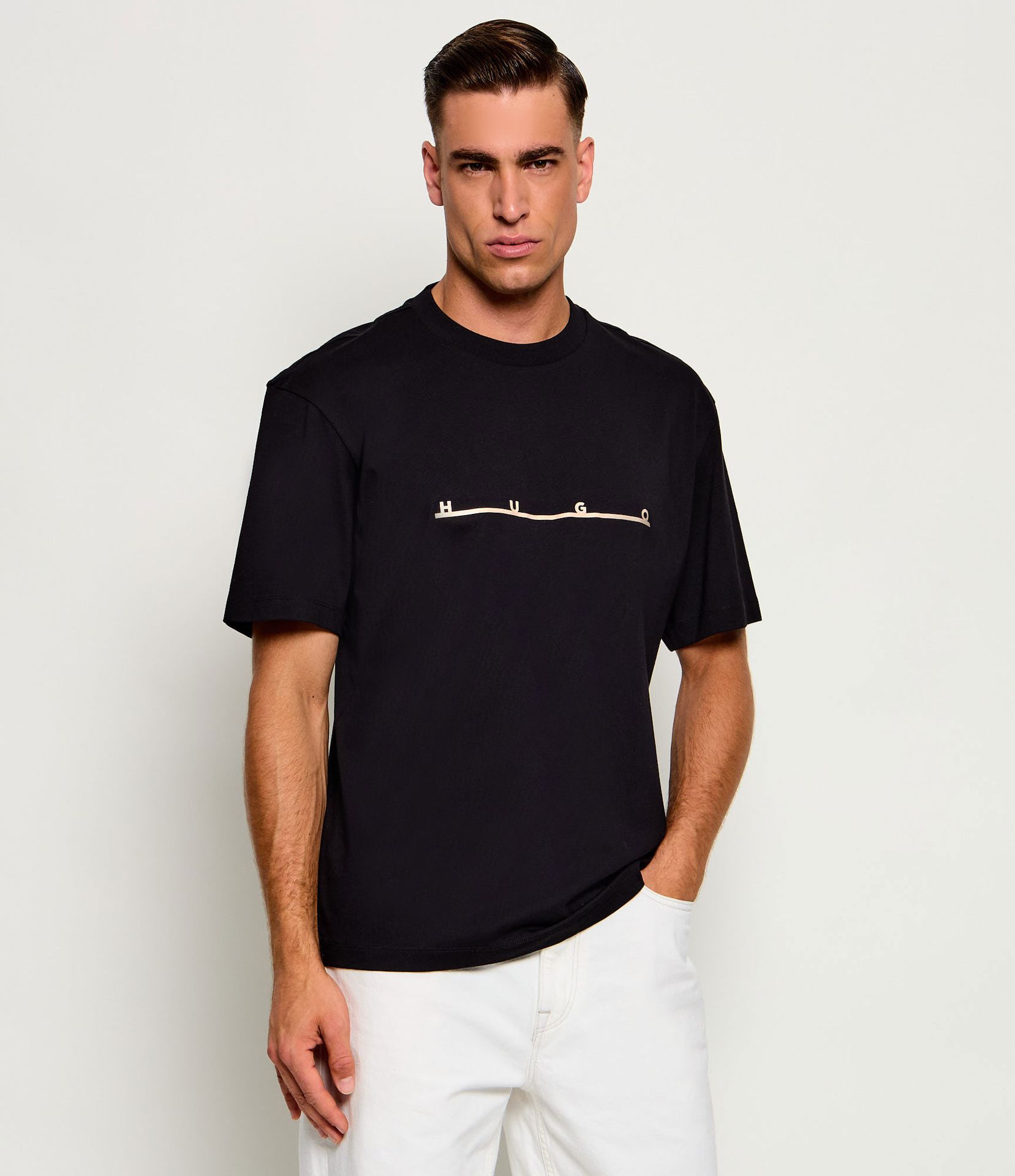 HUGO T-shirt Datrik Relaxed fit