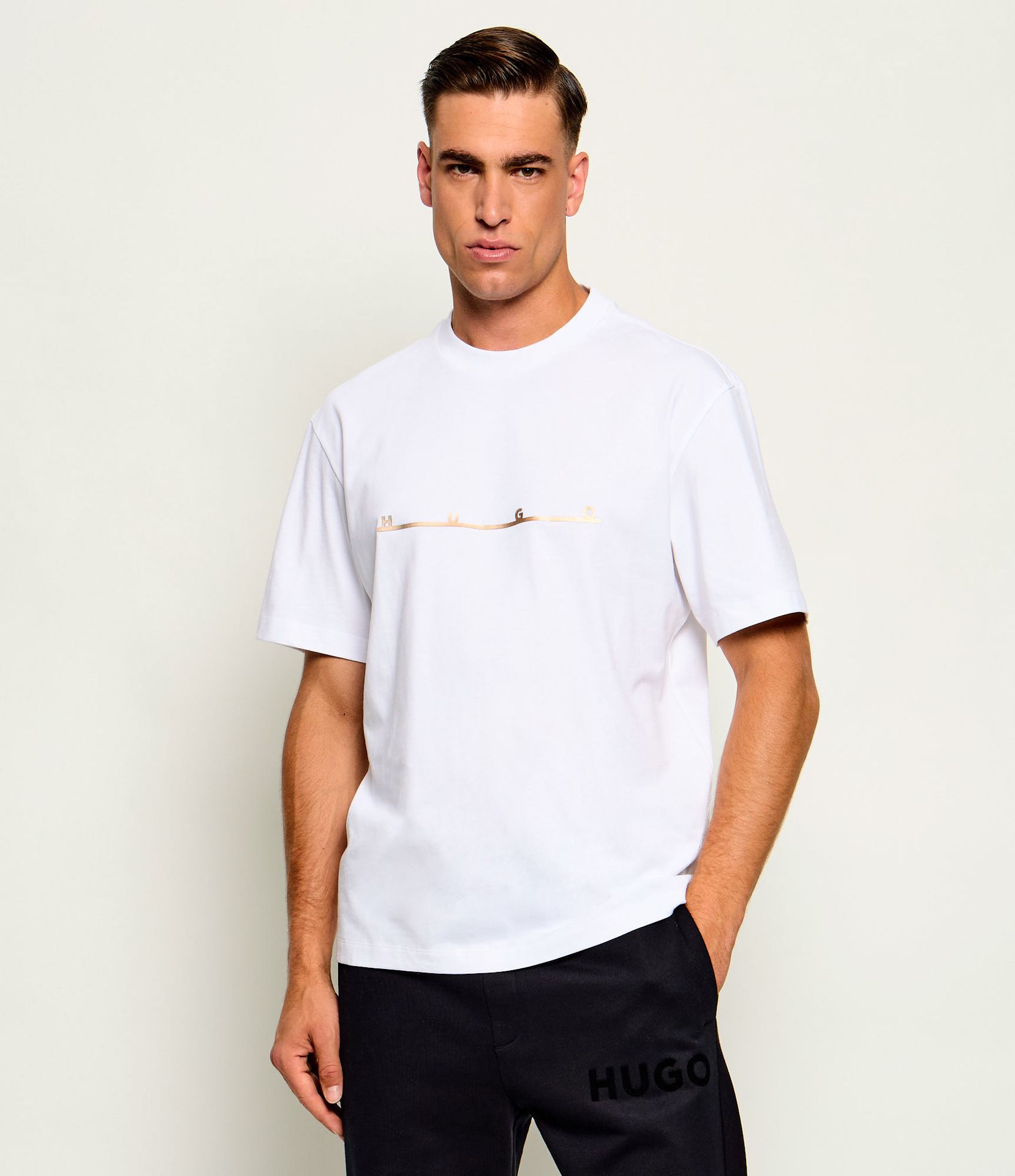 HUGO T-shirt Datrik Relaxed fit