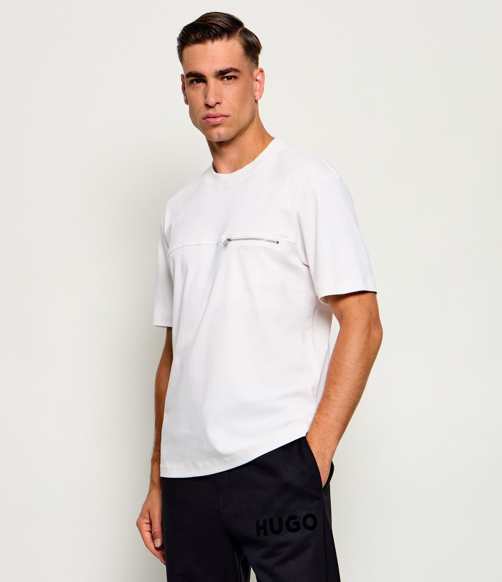 HUGO T-shirt Derenn Relaxed fit