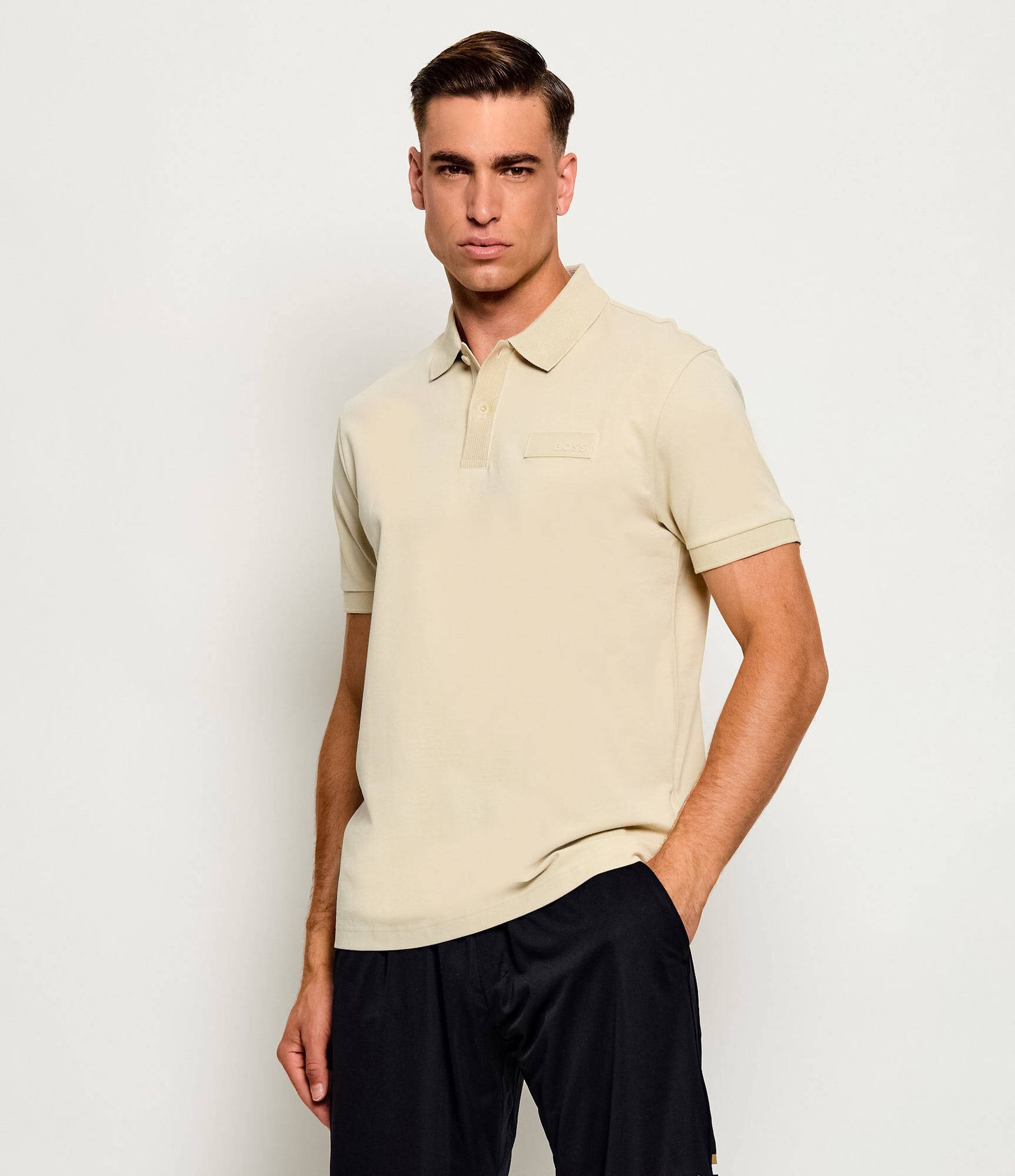 BOSS GREEN Polo Paddy Structure Regular Fit