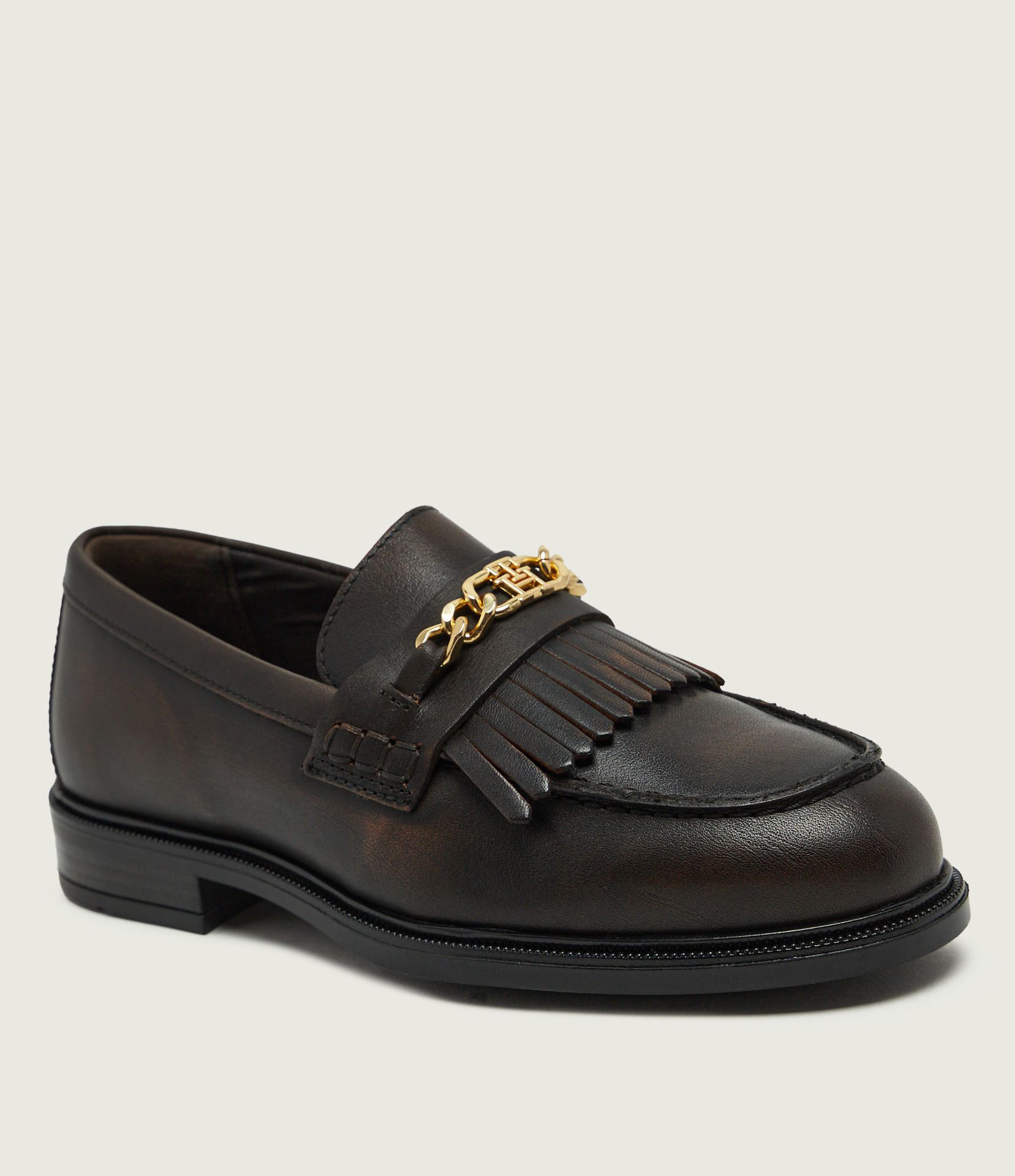 Tommy Hilfiger Skórzane loafersy