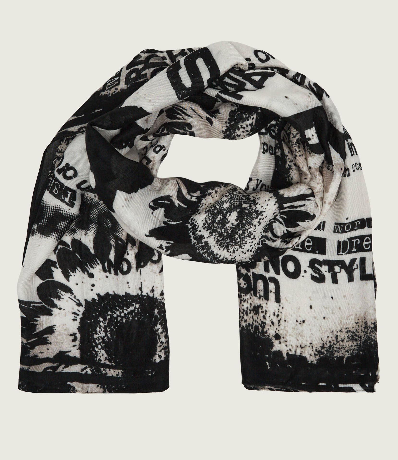 Desigual Szal Fou_Lettering