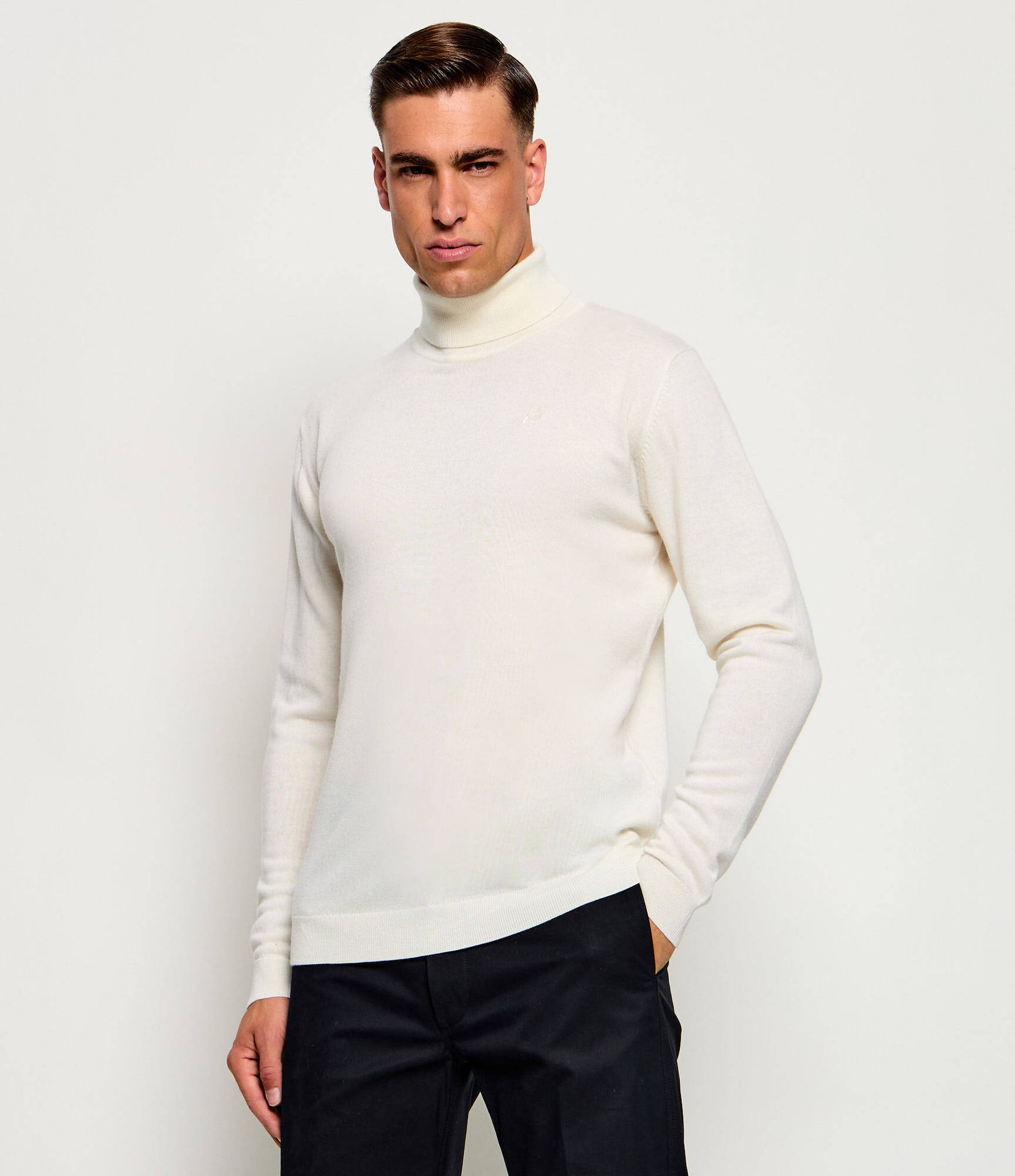Karl Lagerfeld Wełniany golf Regular Fit