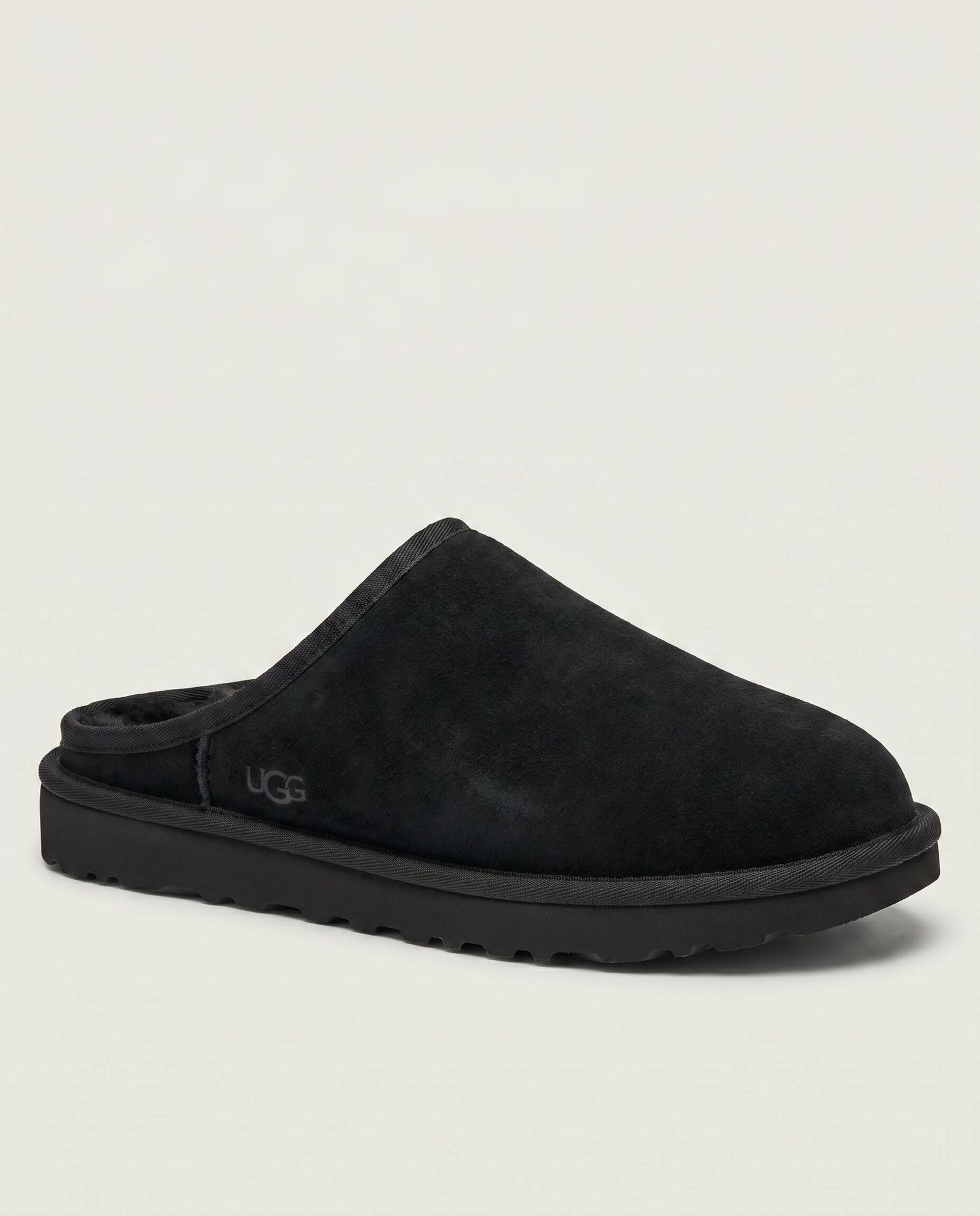 UGG Ocieplane mule CLASSIC z dodatkiem wełny zamsz