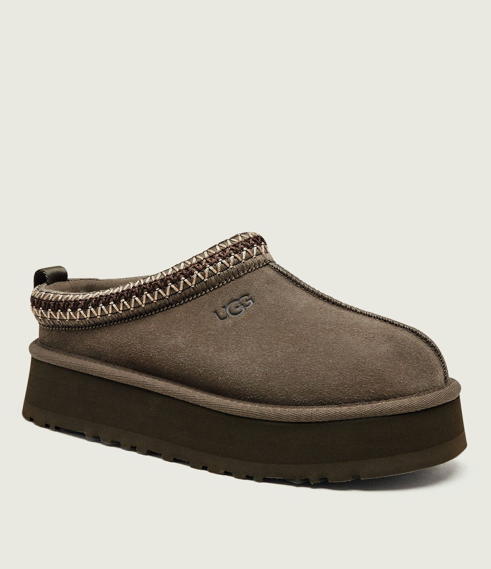 UGG Mule W Tazz II z dodatkiem wełny zamsz