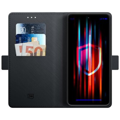 Etui portfel 3MK Wallet Case do Xiaomi 17T Czarny