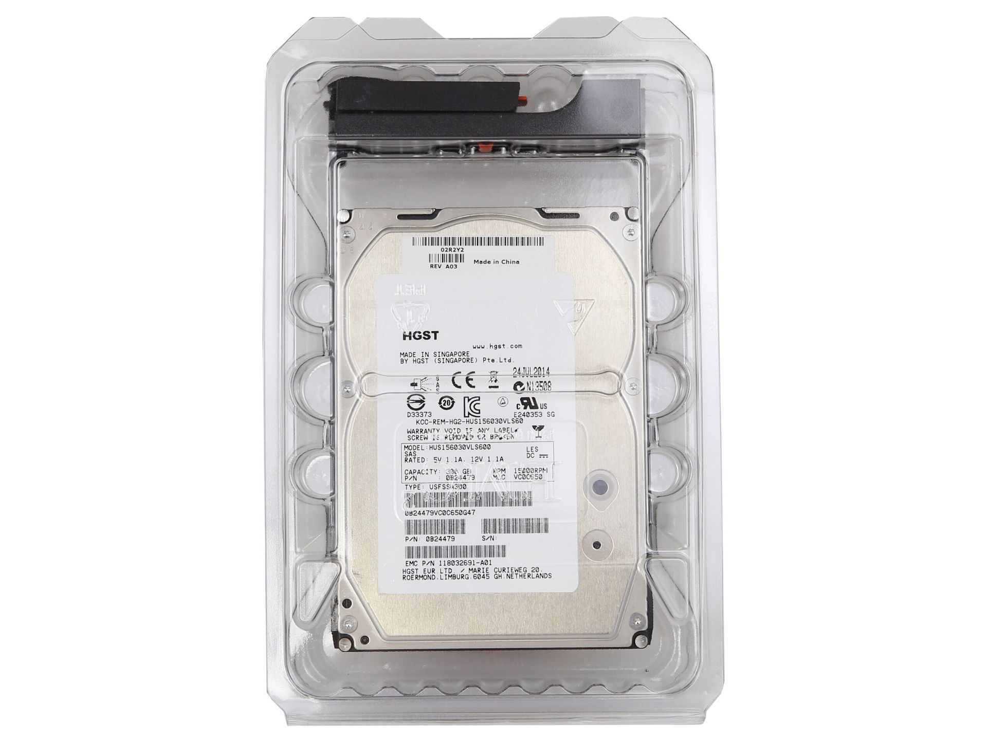 Dysk Dell EMC HGST 005049034 300GB 15K 6Gbps 3.5