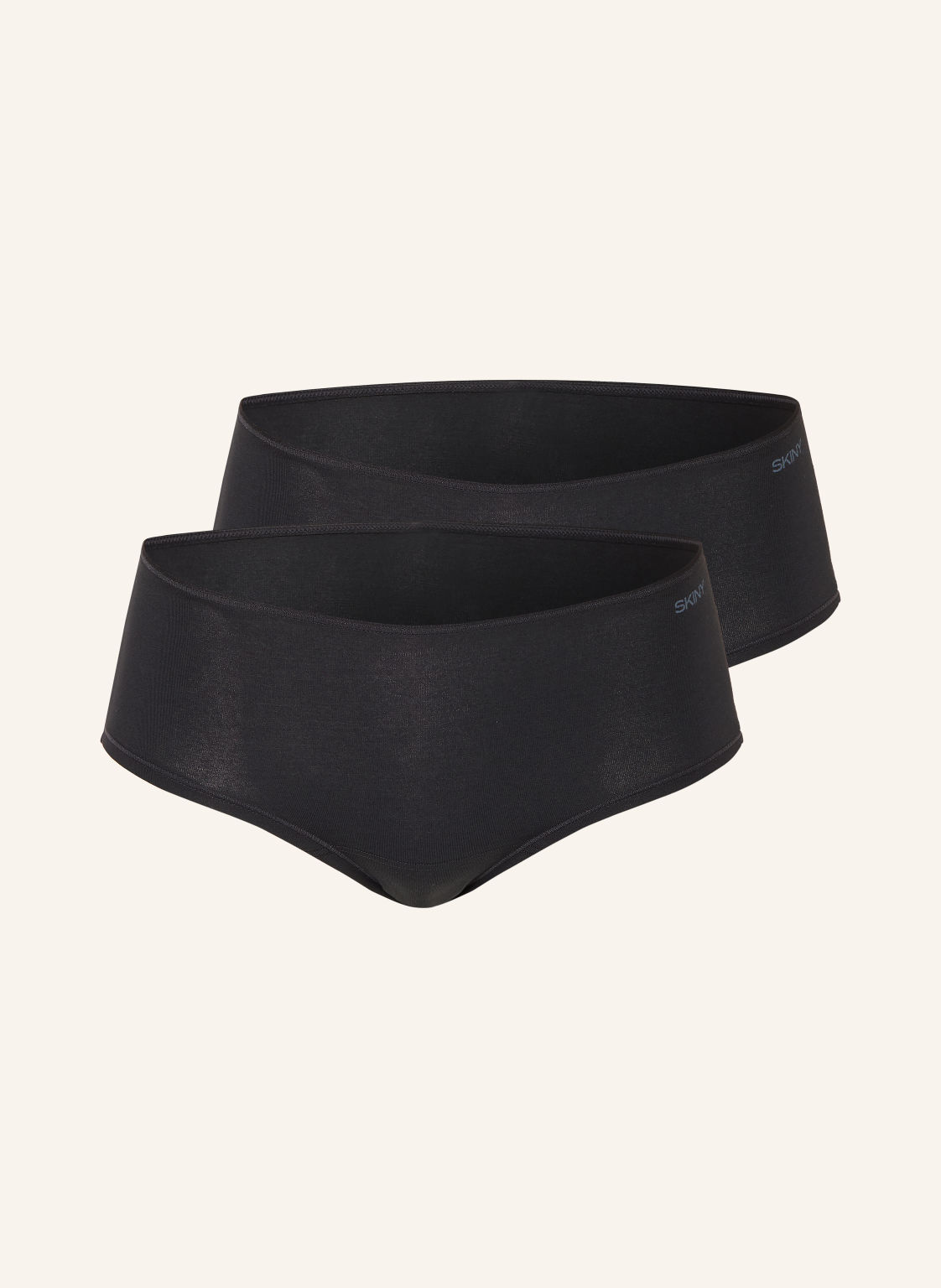Skiny Zestaw 2 Sztuk Majtek Skiny Advantage Cotton Stretch schwarz