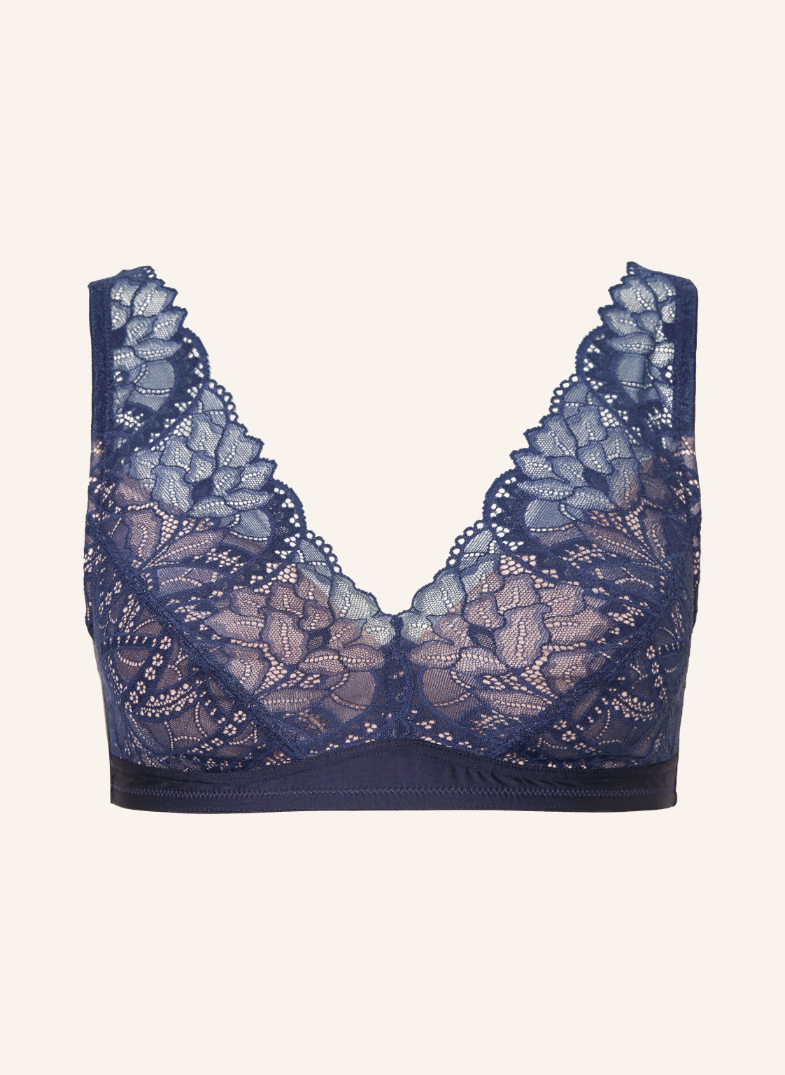 Hanro Biustonosz Bustier Azelia blau