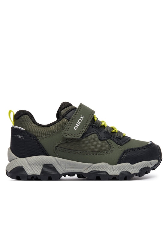 Geox Sneakersy J Magnetar Boy B Abx J463ZB 050FU C0914 M Zielony ciemny