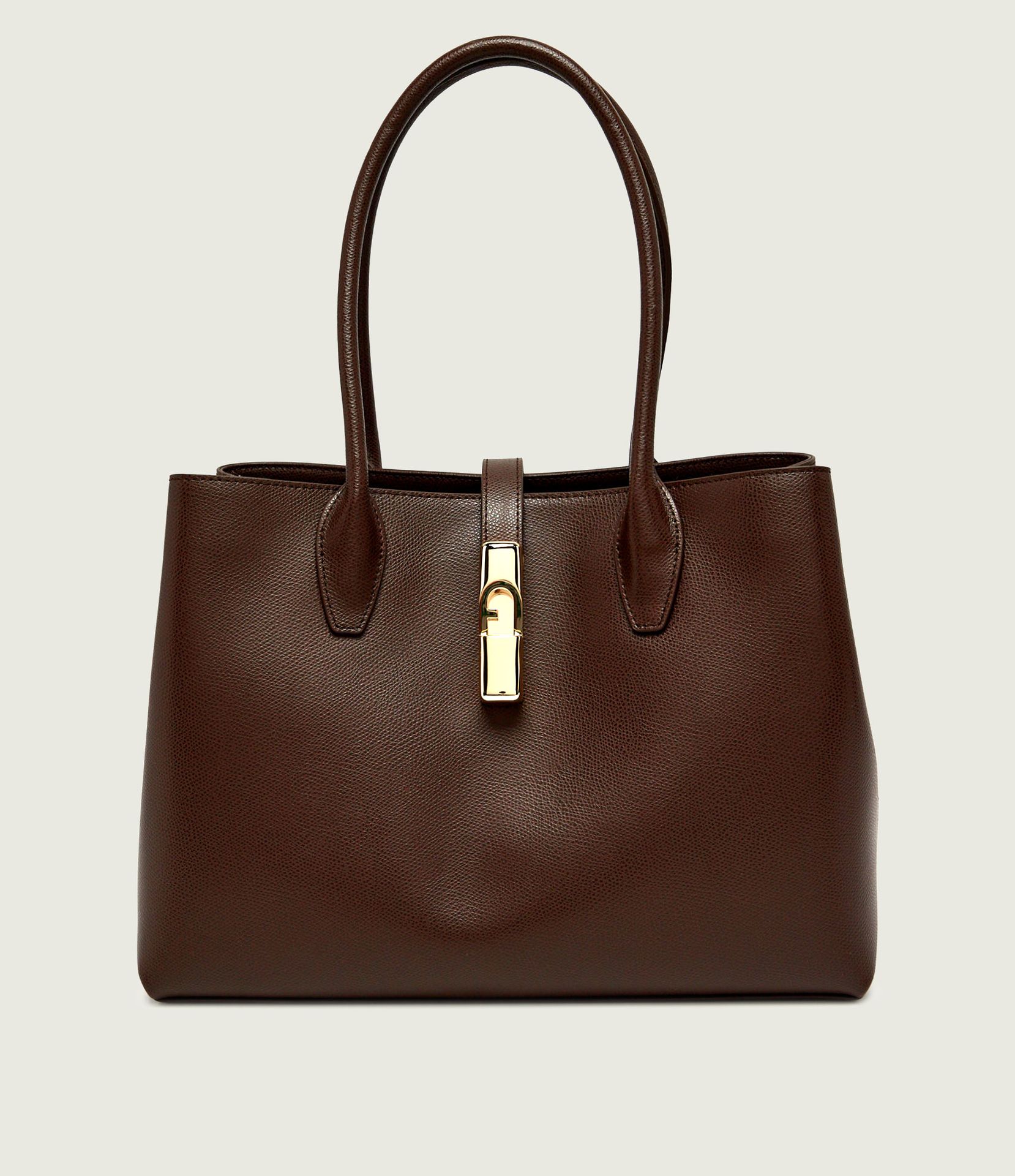 Furla Skórzana shopperka Furla Goccia