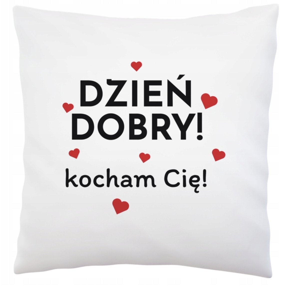 DZIEŃ DOBRY KOCHAM CIĘ WALENTYNKI PODUSZKA Prezent