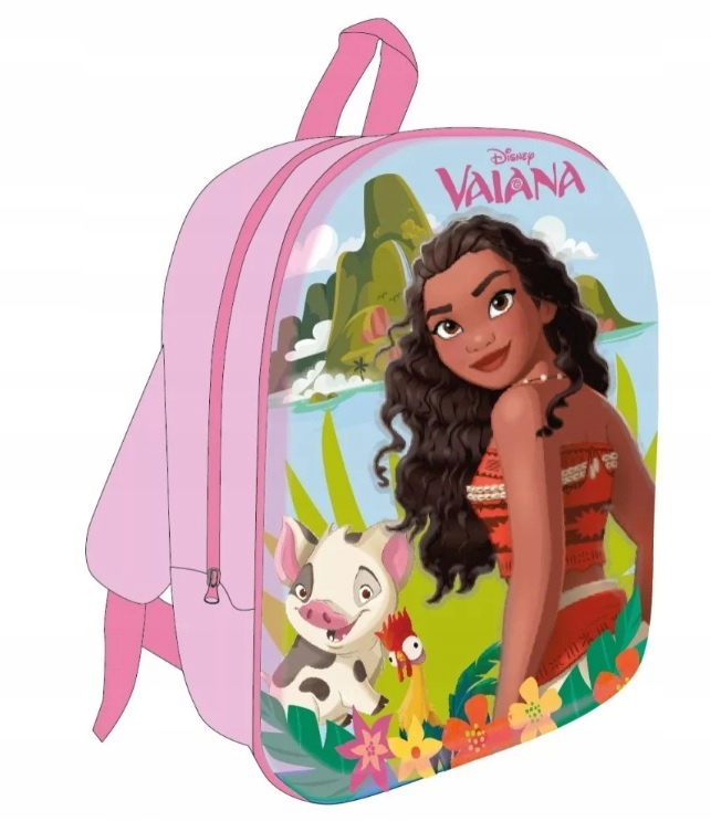VAIANA DISNEY plecak 3D WYPUKŁY 30cm