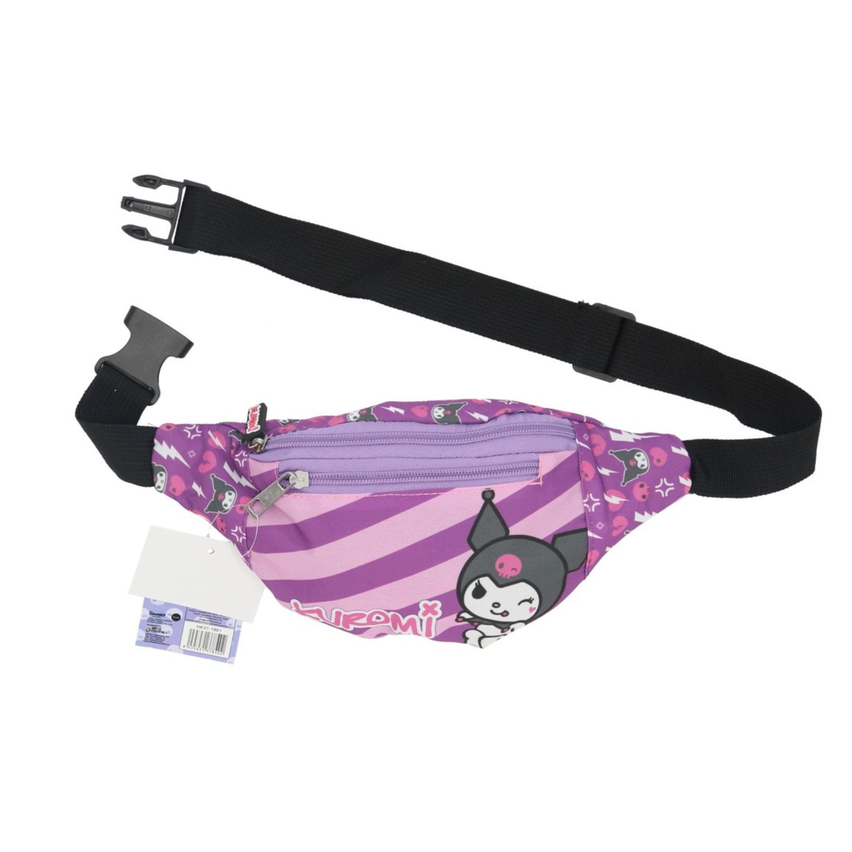 KUROMI HELLO KITTY torba nerka saszetka na pas