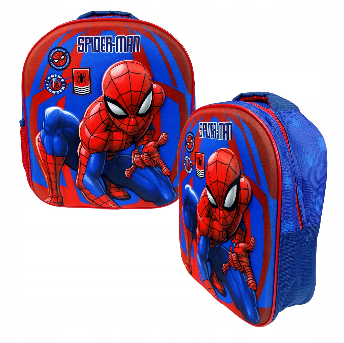 Plecak Spiderman przedszkolny jednokomorowy Marvel