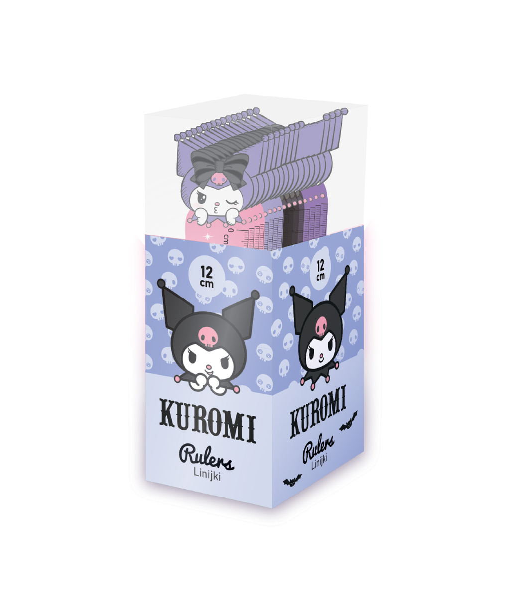 Linijka Z Główką Kuromi 12Cm 1Szt.Mix