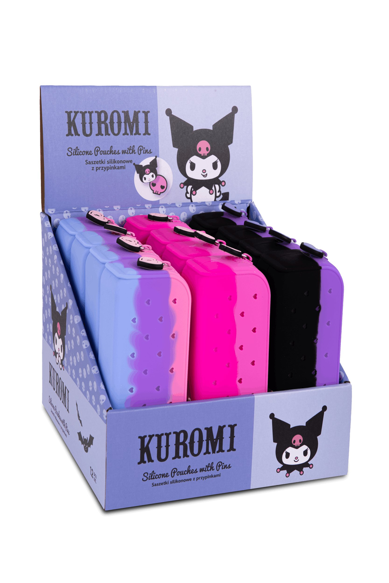 Saszetka Silikonowa Kuromi Z Pinsami 1Szt.Mix