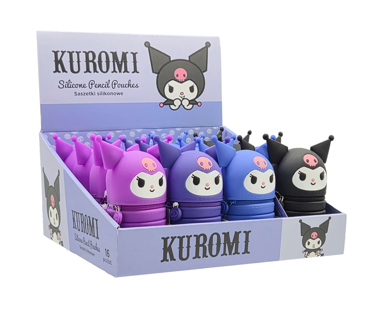 Saszetka Silikonowa Z Główką Kuromi 1Szt.Mix