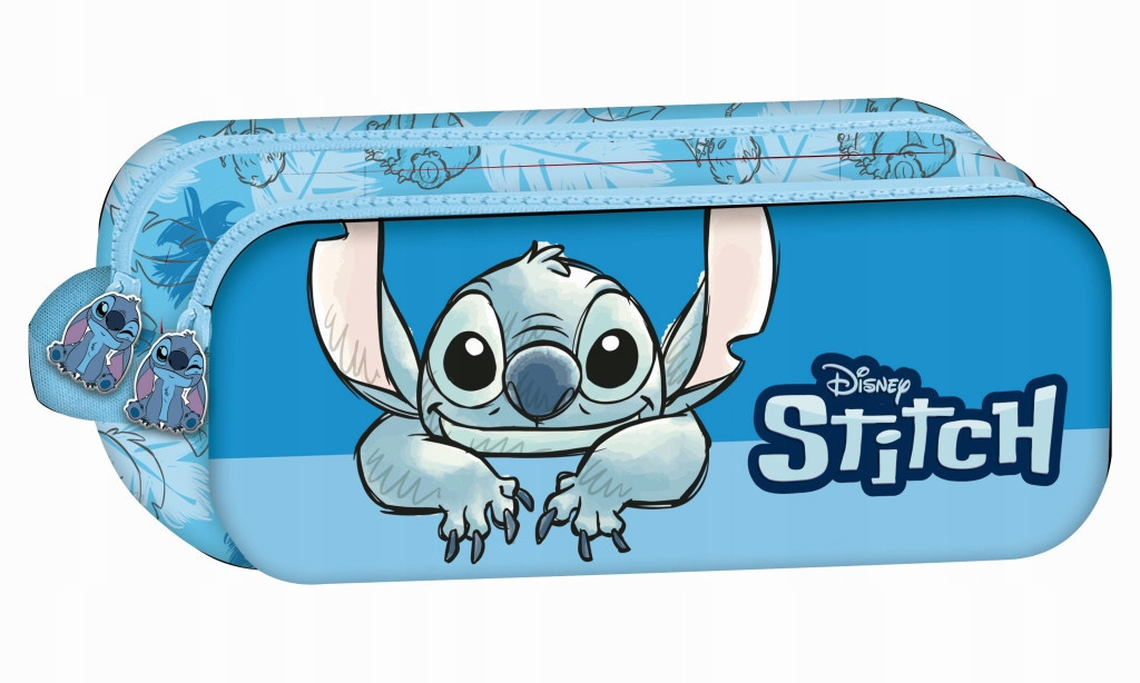 Piórnik Disney Lilo i Stitch 2-komorowy piórnik 23 cm