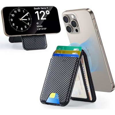 Etui portfel ESR Classic Magnetic Wallet Carbon