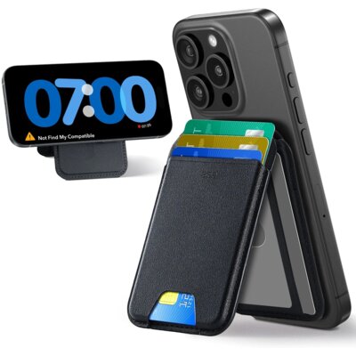 Etui portfel ESR Classic Magnetic Wallet Czarny
