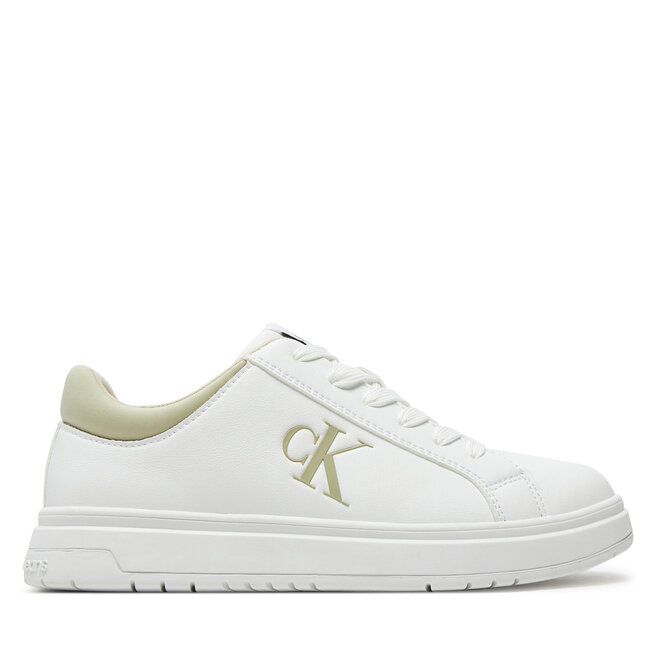 Sneakersy Calvin Klein Jeans Low Cut Lace-Up Sneaker V3X9-81058-1464 S Biały