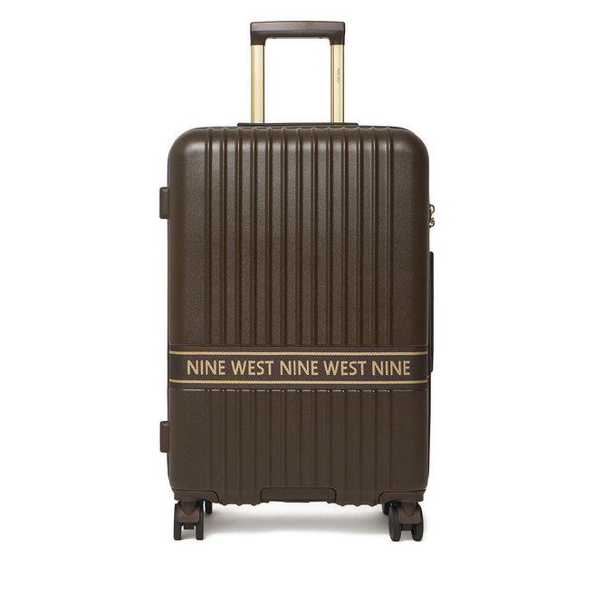 Walizka średnia Nine West CEO-NW-M-001-10 Brązowy ciemny