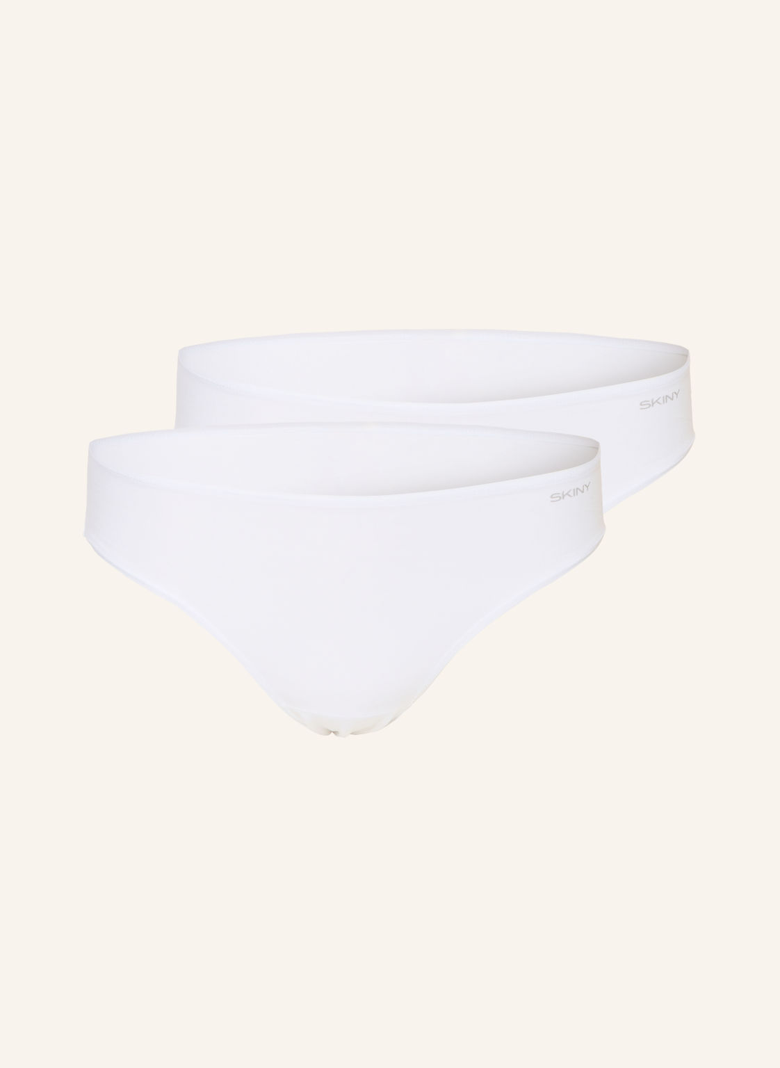 Skiny Zestaw 2 Par Slipów Advantage Cotton Stretch weiss
