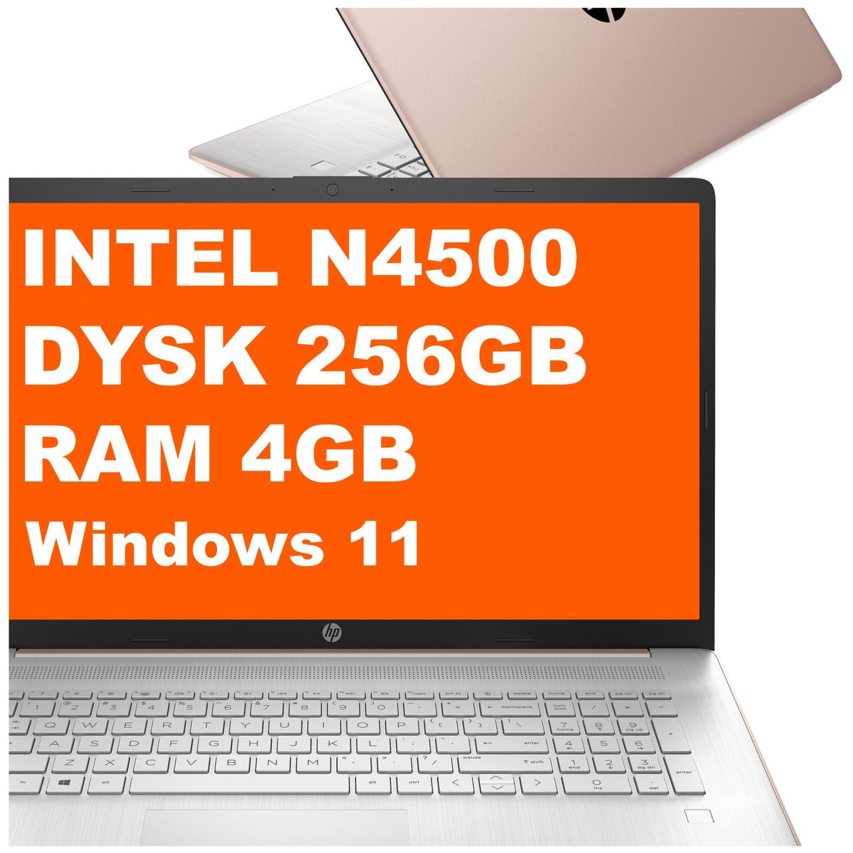 HP 17-cn0514nr / B90H8UA / Intel N4500 / 4GB / 256GB / Intel UHD / 17,3