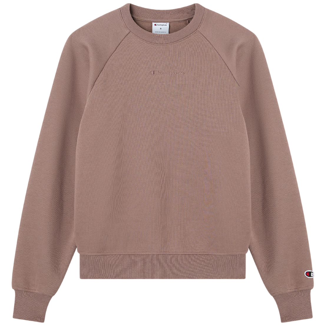 Bluza damska Champion Crewneck Sweatshirt W Core Heritage Rozmiar: XS / Kolor: brązowy