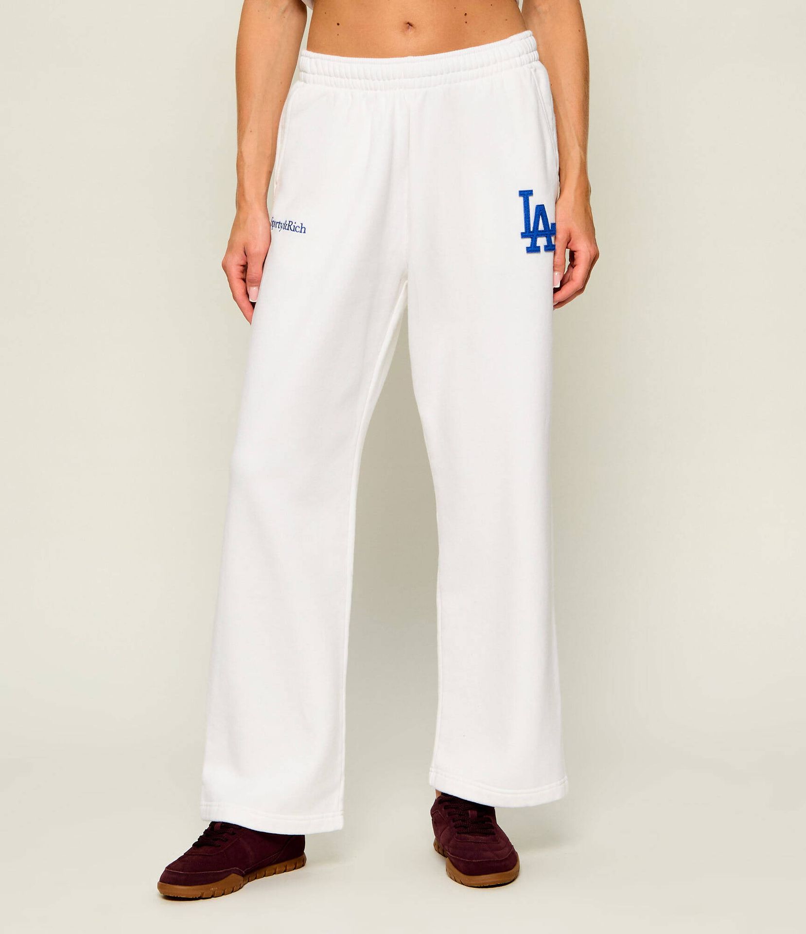 Sporty&Rich Spodnie dresowe LA Serif Loose fit