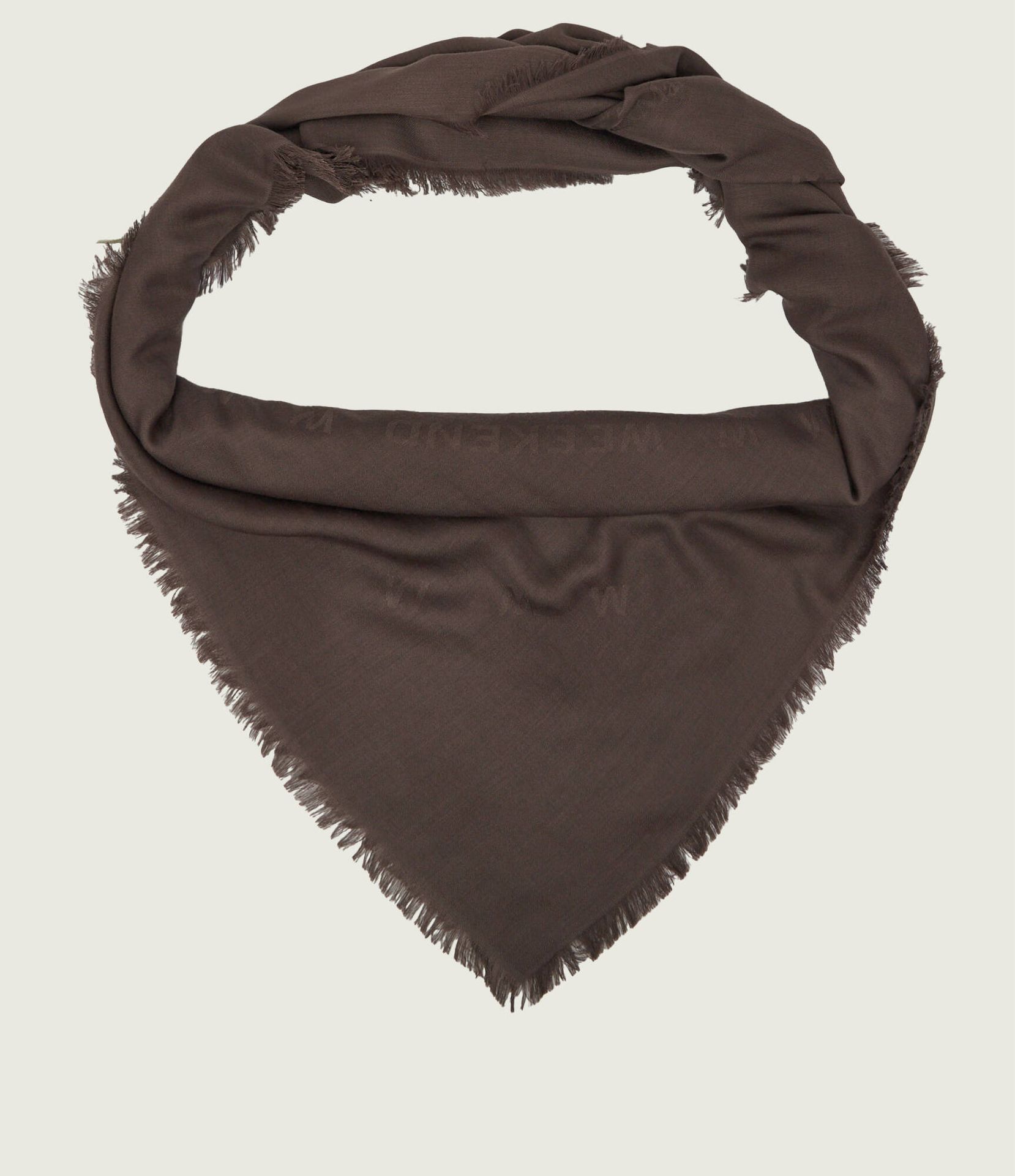 Weekend MaxMara Wełniana chusta Wkacedro z dodatkiem jedwabiu