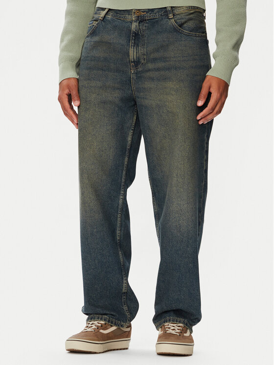 Quiksilver Jeansy EQYDP03509 Niebieski Relaxed Fit