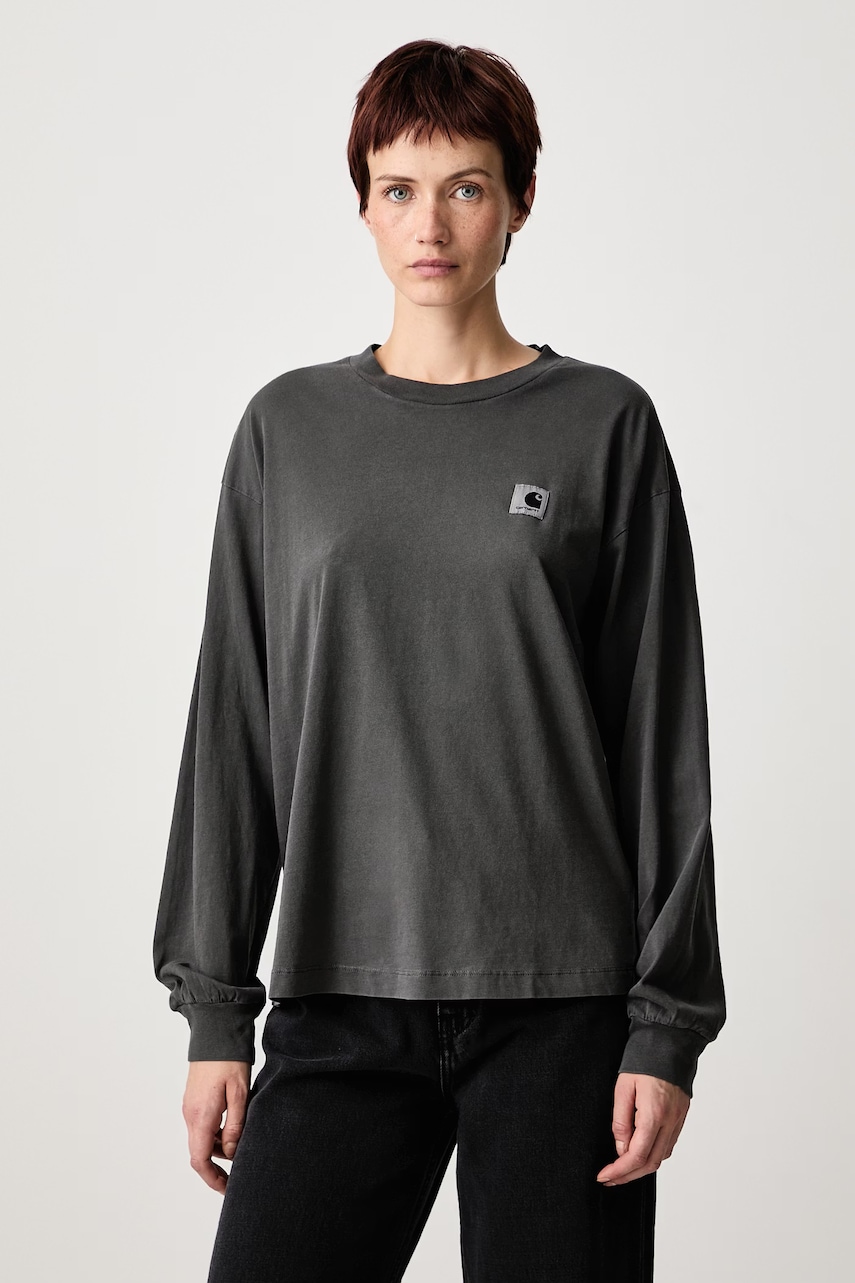 Carhartt WIP longsleeve męski bawełniany Nelson T-Shirt