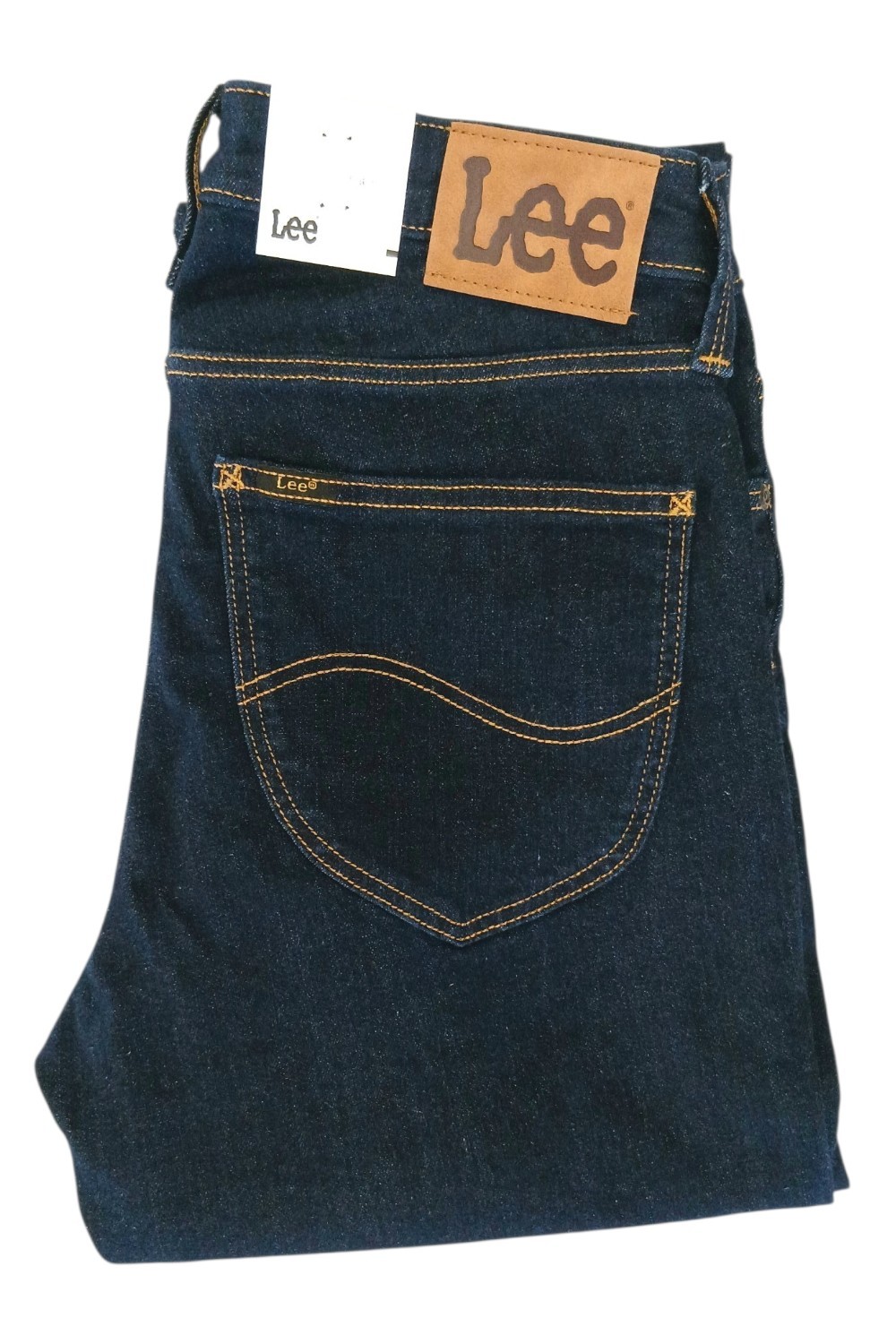 Lee Elly Slim Straight One Wash Jeansy Damskie