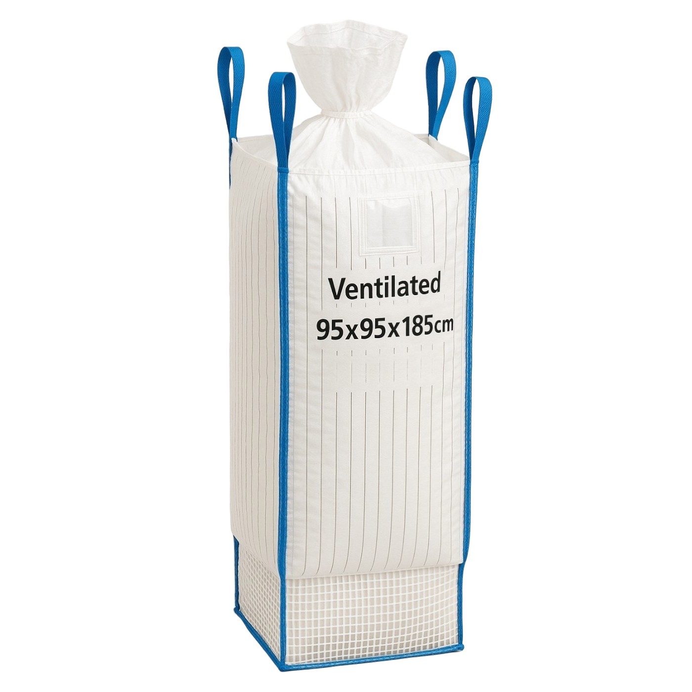 Big Bag 95x95x185cm 1200kg z lejem Worek Big Bag wentylowany BB-VN-9595185-12L