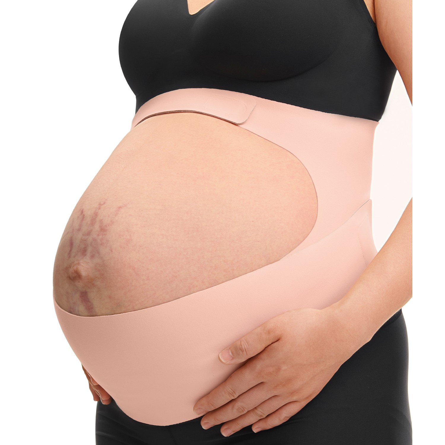 Momcozy Pregnancy Belly Band (XL) Pas ciążowy Cielisty , Wygodny i Podtrzymujący