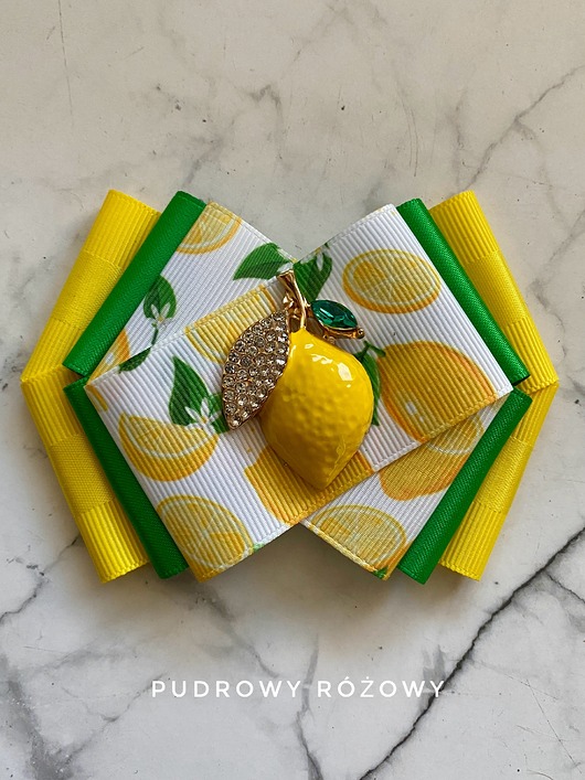 Brosza z Cytryną Kolekcja Limitowana FRUIT Nowość