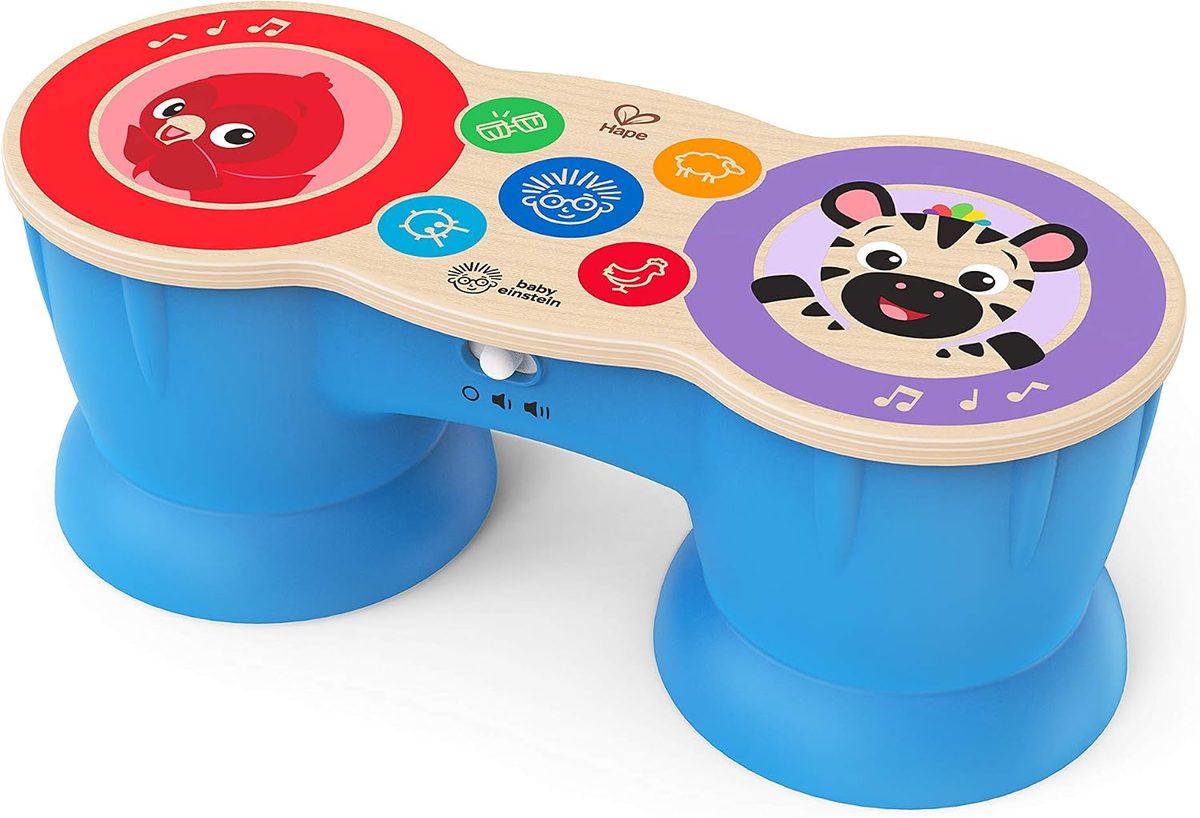 Baby Einstein Zabawka Muzyczna Bęben Drewniany 6-36 Miesięcy